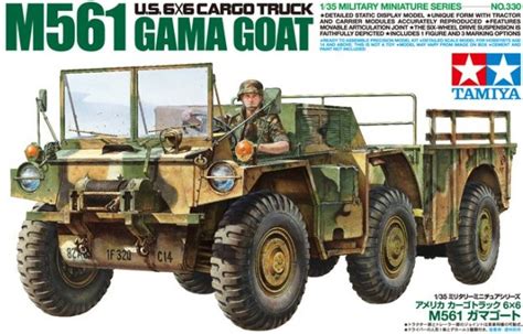 Tamiya Military 135th Scale Us 6x6 Cargo Truck M561 Gama Goat