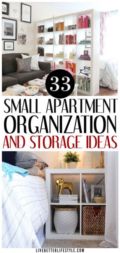33 Brilliant Apartment Organization Ideas To Share In 2020 Small