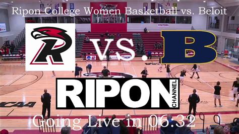 ripon college women basketball vs beloit 01 21 20 youtube