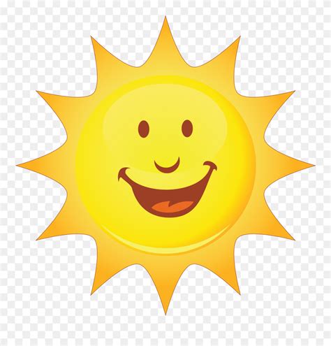 Download Smiley Smiling Sun Clip Art Sun With Smiley Face Png