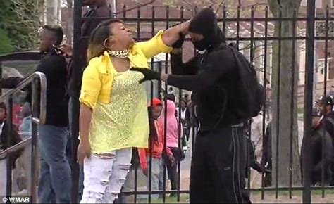Baltimore Mom Smacks Son For Taking Part In Riots Becomes Internet Star