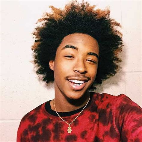 Black men's curly hair is perfect for the haircuts with fade because it is thick and quite coarse and that is why perfectly keeps the shape of the hairstyle meet some cool ideas of curly haircuts for mixed guys! 25 Cool Afro Hairstyles for Black Men | Hairstylo
