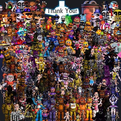 All Fnaf Animatronics Sing Animal I Have Become Five Nights At Freddy
