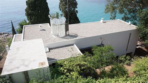 Visitons ensemble la villa e 1027 d'eileen gray, remarquable exemple d'architecture moderniste des années 30 (elle. roof Villa E.1027, Roquebrune-Cap-Martin, France - Eileen ...