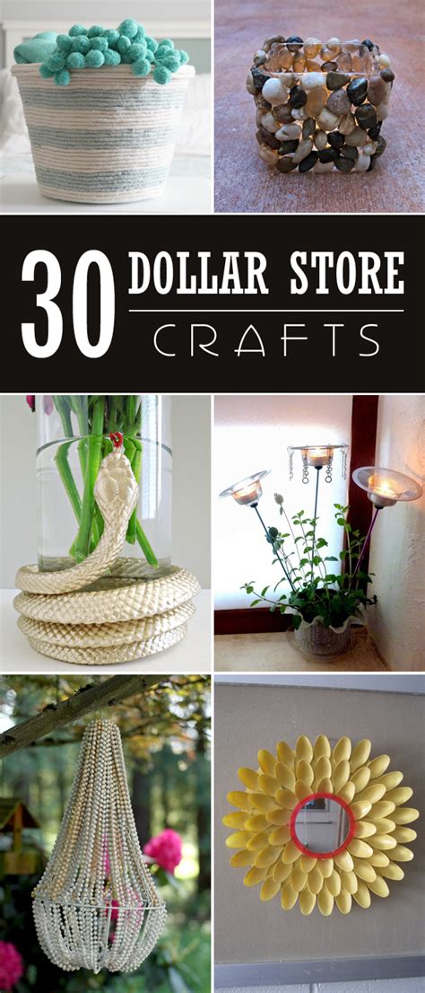 30 Easy And Stunning Dollar Store Crafts