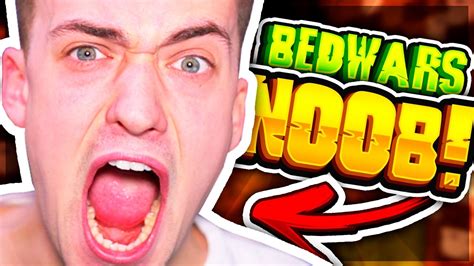 I Am A Giant Freaking Noob Bed Wars Youtube