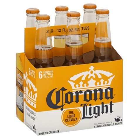 Light Mexican Lager Beer Corona 6 X 12 Fl Oz Delivery Cornershop By Uber