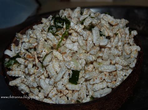 Chitranna Spicy Popped Riceor Puffed Rice With Fresh Coconut