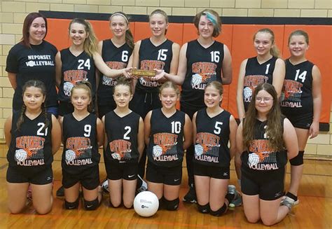 Neponset Volleyball Girls Earn Conference Camps Kewanee District 229