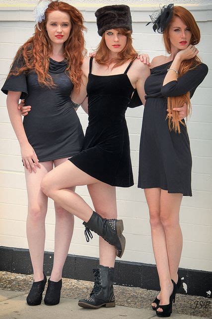 Three Redheads Together 2 7 Red Hair Woman Redheads Beautiful Redhead