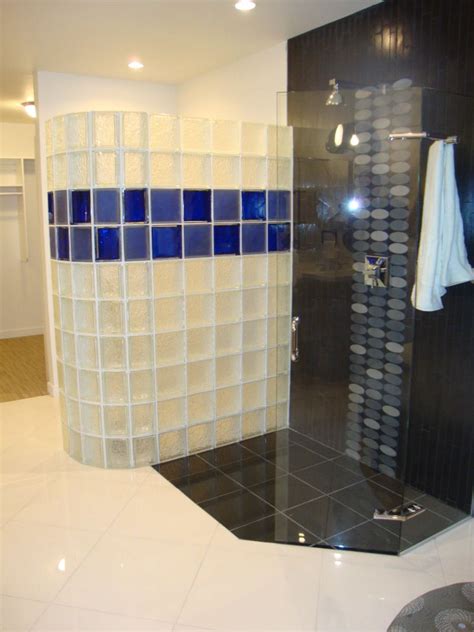Shower Wall Window Bar Design Glass Block Patterns Sizes Designs Ideas Columbus Cleveland