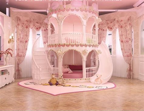 After all, every princess needs her beauty sleep and this bed delivers style and comfort fit for royalty! 30+ Impressive Girls Bedroom Ideas With Princess Themed ...