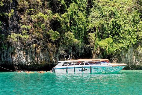 Lagoon Of Koh Hong Krabi Province Thailand Editorial Photo Image