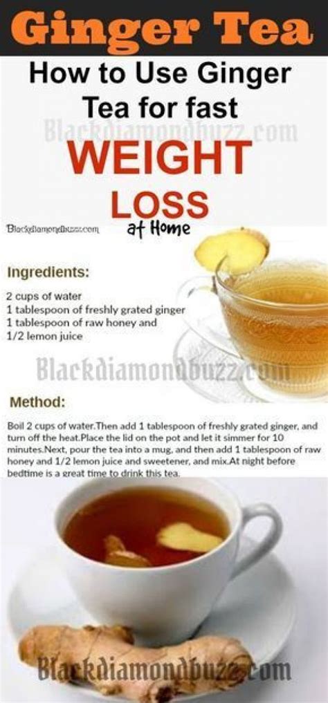 How To Make Ginger Tea Recipe For Weight Loss And Detox Cleanse