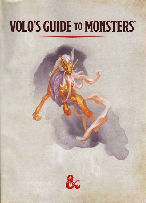 VoloвЂ S Guide To Monsters 5e Pdf Free
