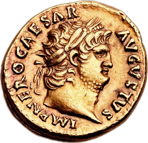 Aureus - Nero (SALVS) - Rome - Numista