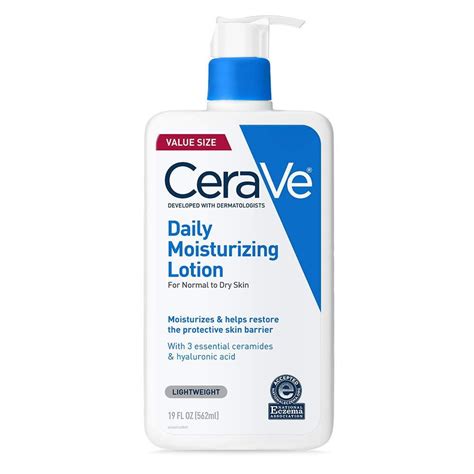 Cerave Daily Moisturizing Lotion 19 Ounce Face And Body Lotion For