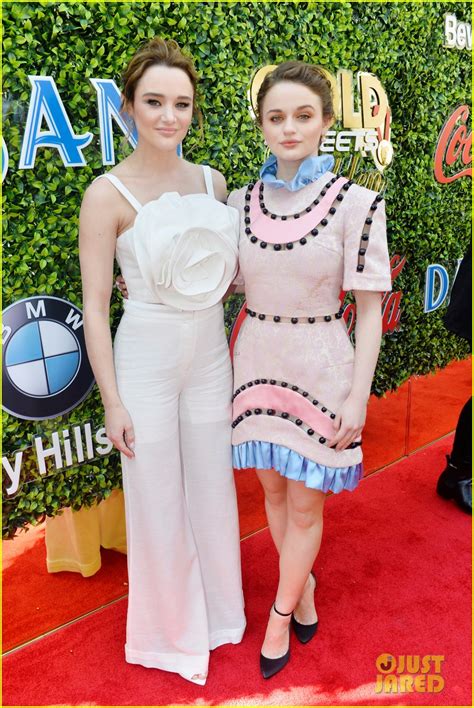 Joey King And Sister Hunter Attend Parties During Golden Globes Weekend Photo 4409332 Patricia