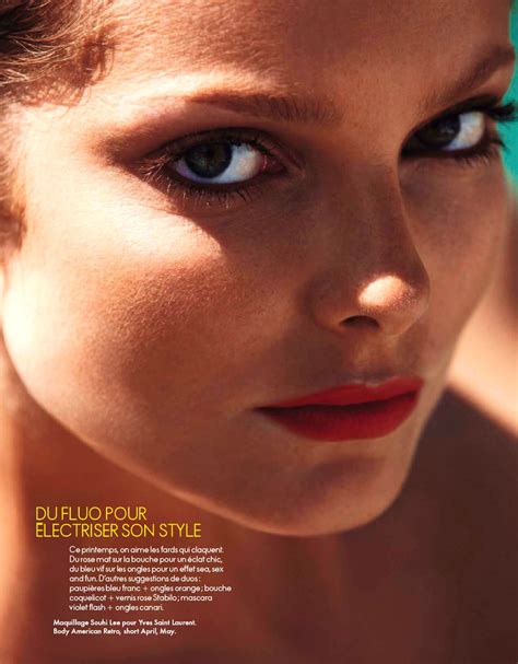 Actress Eva Ionesco Is Photographed For Elle Magazine On