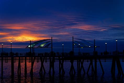Sunset Redondo Beach Pier Marshall J Vanderhoof Photography
