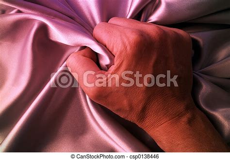 Hand Man Grabbing Satin Sheet On The Bed Stock Image Search Photos And Photo Clip Art