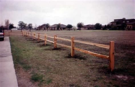 This wood comes from the pacific northwest. 40. Cedar Split 2-Rail Fence | Fences & Decks by T Campbell
