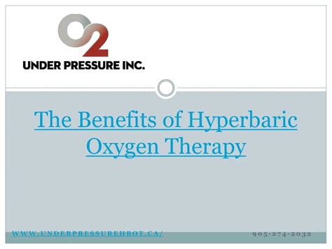 Ppt The Benefits Of Hyperbaric Oxygen Therapy Powerpoint Presentation