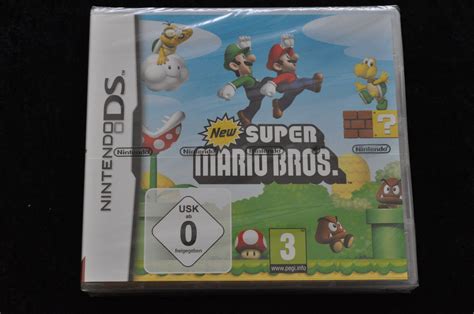 New Super Mario Bros Nintendo Ds New Sealed Retro
