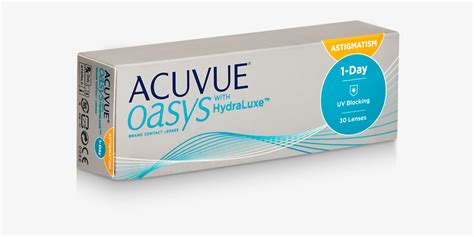 1 Day Acuvue Oasys For Astigmatism 30 Pack Contact Lenses Lenscrafters