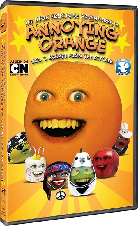 Annoying Orange Vol 1 Escape From The Kitchen Import Amazonca Dvd