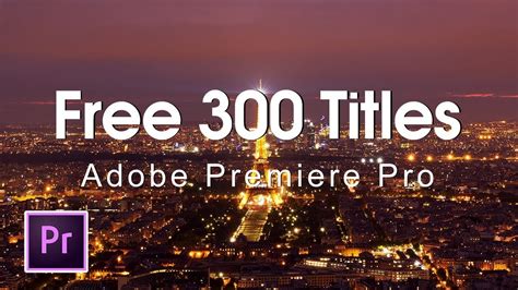 Use these motion graphics templates & effects in your video editing projects. 300 FREE Modern Clean Titles Premiere Pro - Trends Logo