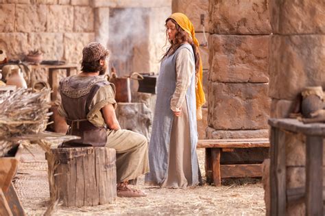 Mary and Joseph Discuss Christ's Birth