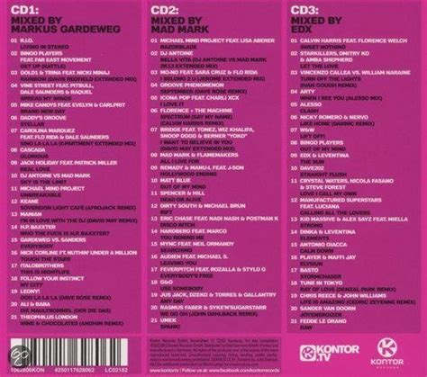 Kontor Top Of The Club 58 Various Artists Cd Album Muziek