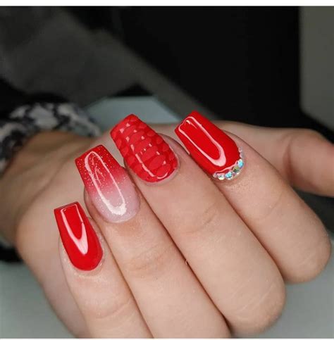 20 Hot Red Nail Designs For 2021 The Glossychic