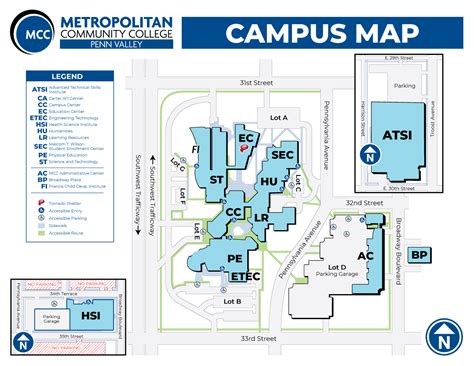 district and campus maps