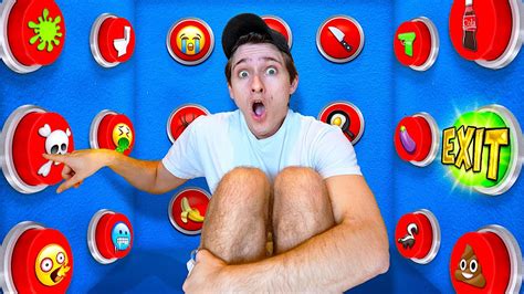 100 mystery buttons but only 1 will let you escape youtube