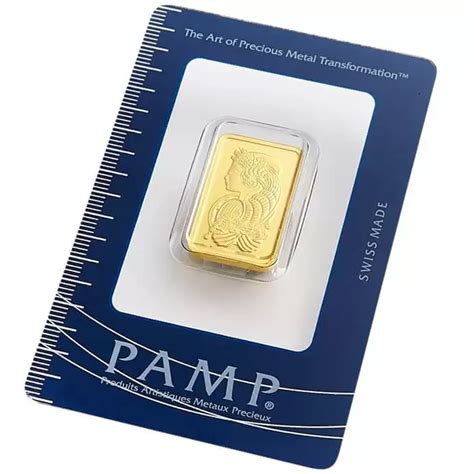 Buy 10 Gram Pamp Minted Bullion Gold Bar
