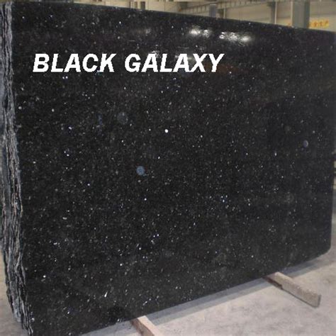 Granite Slabs Stone Slabs Black Galaxy Granite Polished Granite