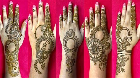 Easy Mehndi Designs For Begginers Top 5 Jewellery Mehandi For Front