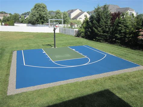 35 Terrific Basketball Court In Backyard Home Decoration Style And