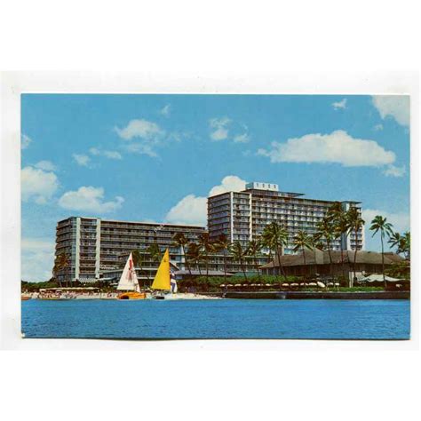 Reef Hotel Waikiki Postcard