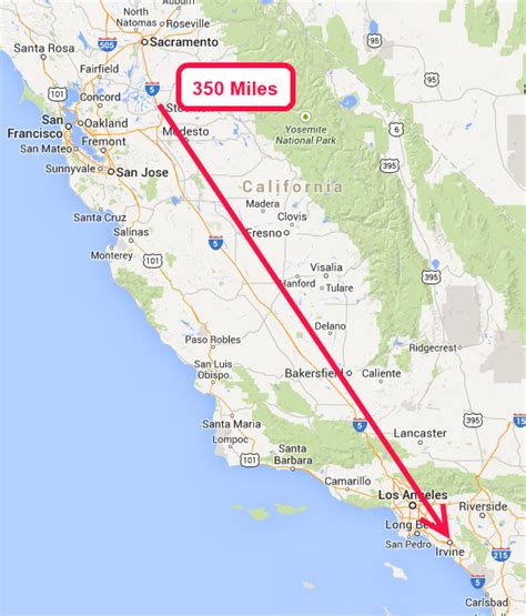 The Orange County 350 Mile Classic Race Course Map
