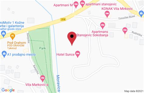 Kontakt Mapa Apartmani Plavšić Adresa Naselje Banjica Lokacija