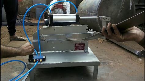 Pneumatic Sheet Metal Cutting Machine Mechanical Project Final Year