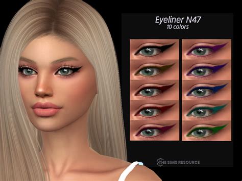 The Sims Resource Eyeliner N47