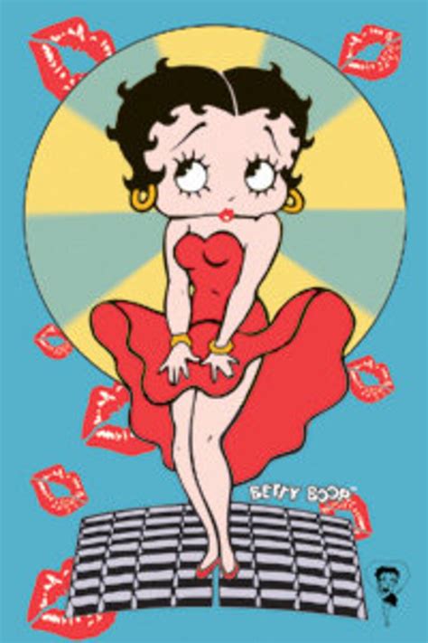 Betty Boop Marilyn Monroe Magnet For Refrigerators And Lockers Etsy