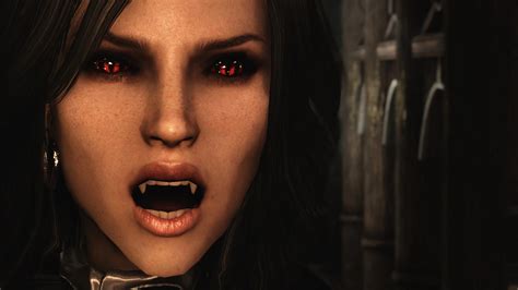 bvfe better vampire fangs and eyes at skyrim nexus mods and community 41262 hot sex picture