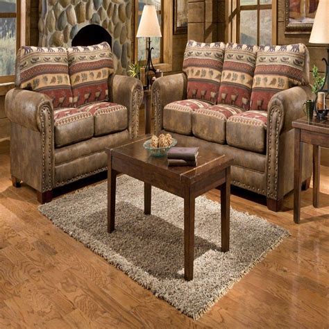 Rustic Living Room Set Home And Furniture