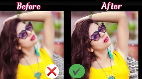 Convert Low Quality Image To High Quality Photo Resolution Change Low Quality Photo To Hd