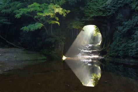 On The Boso Peninsula In Chiba Prefecture Is The Kameiwa Cave Located